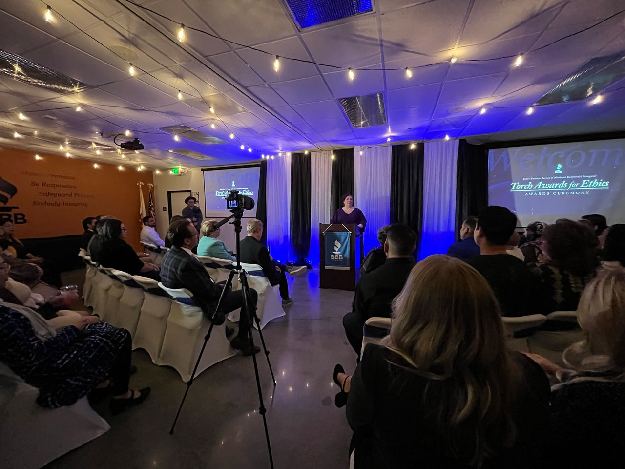 Image of BBB Sacramento Torch Awards Award Ceremony in their conference room